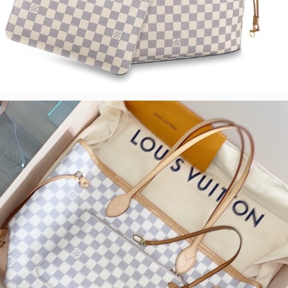 Louis Vuitton Handbags - Louis Vuitton rare rose interior neverfull MM